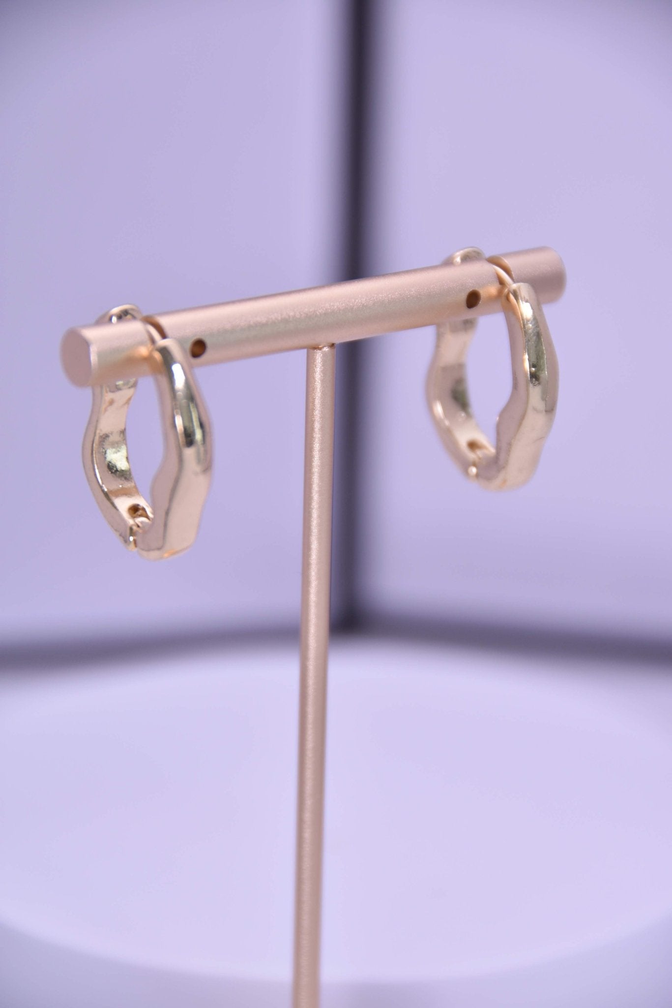 Elegant Minimalist Hoop Earrings - Spark Blossom Jewelry