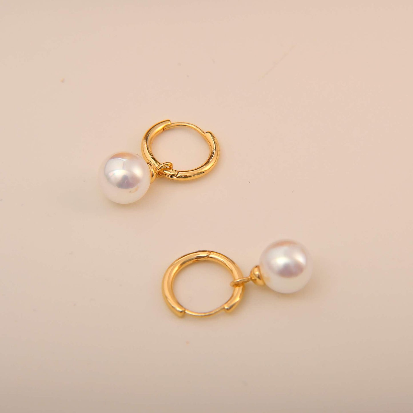 Pearl Drop Earrings - Spark Blossom Jewelry