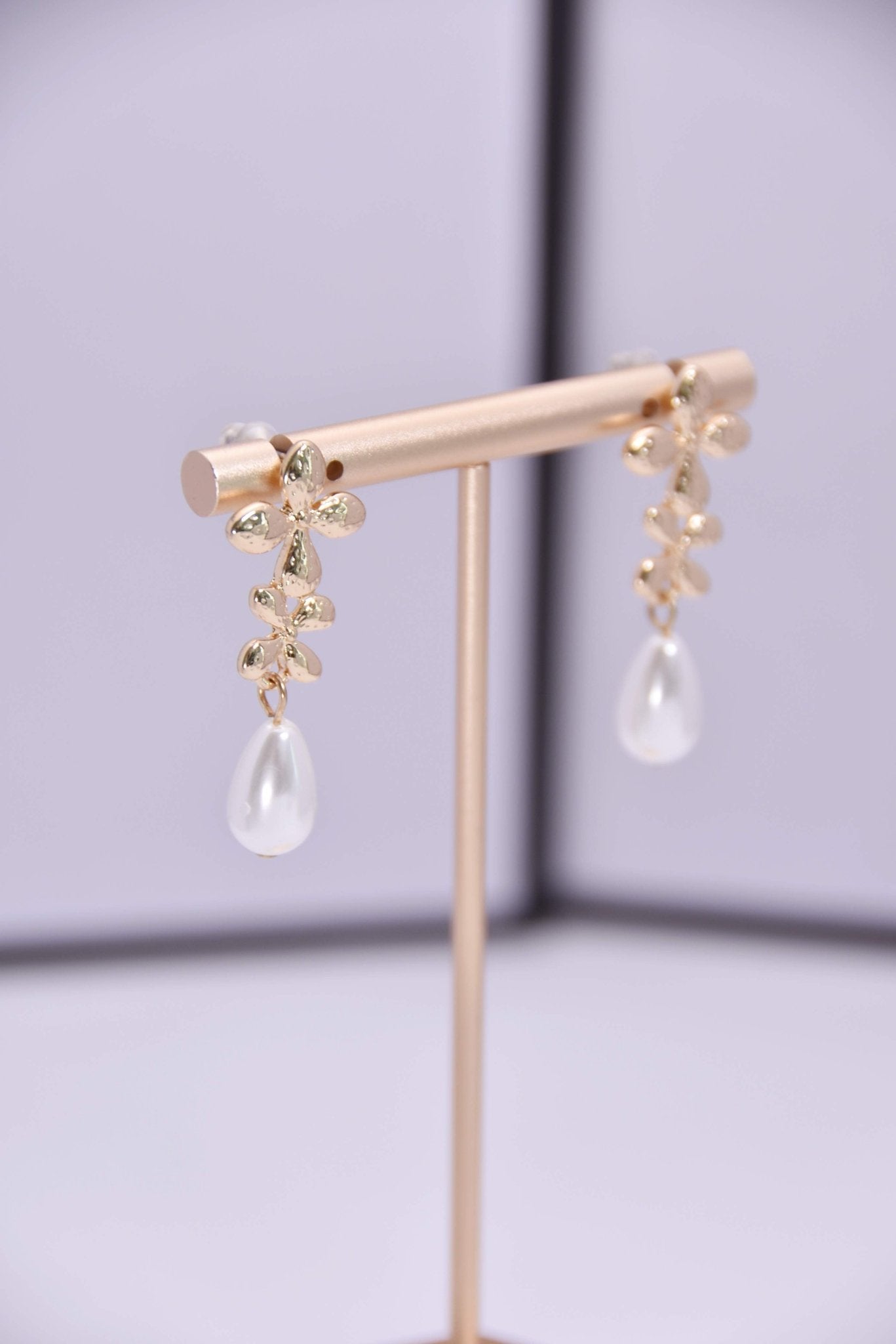 Vintage Pearl Drop Earrings - Spark Blossom Jewelry