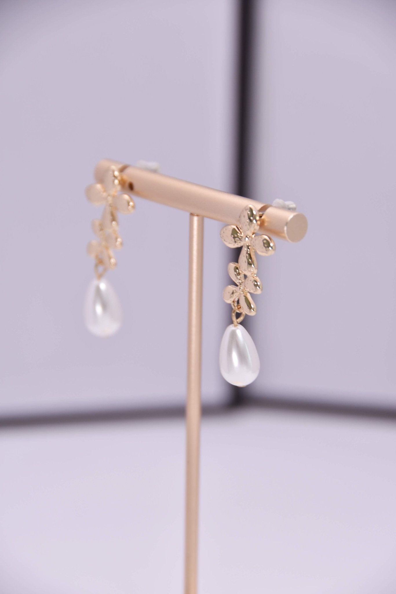 Vintage Pearl Drop Earrings - Spark Blossom Jewelry